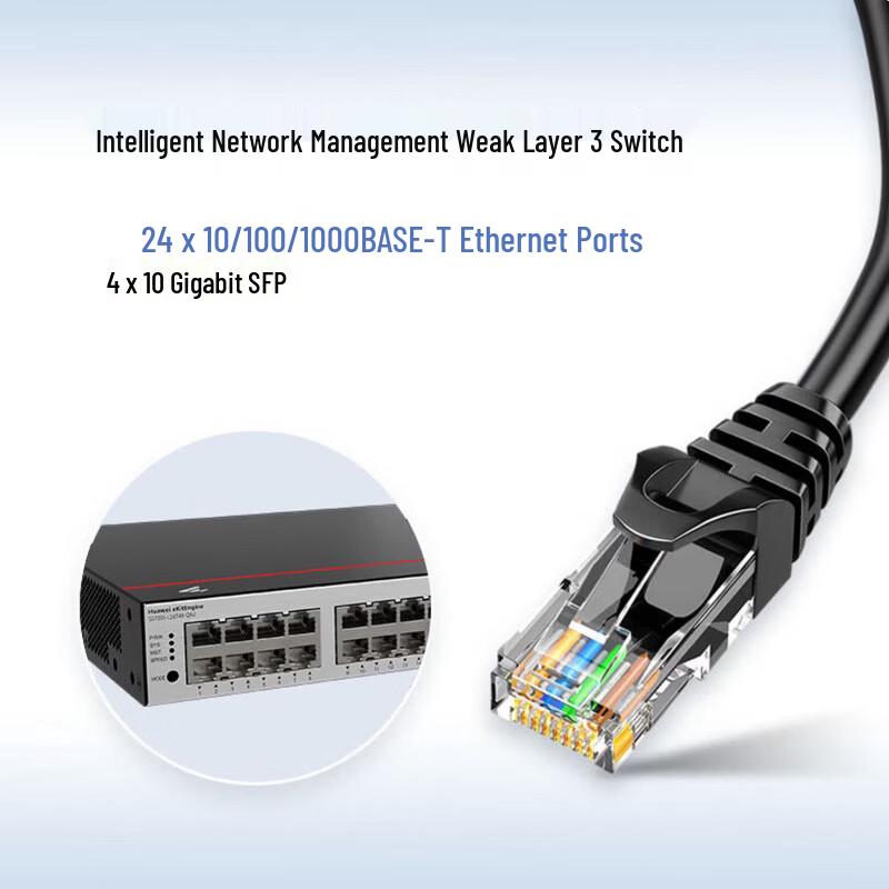 HUAWEI S5735S-L24T4X-QA2 Enterprise Layer 3 Managed Switch