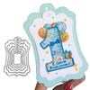 Label Stamp Metal Cutting Dies DIY Scrapbook Paper Cards Photo Punch Stencil