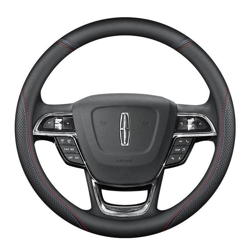 Steering Wheel Cover for Lincoln Corsair, Navigator, Aviator, MKZ, Z, Continental