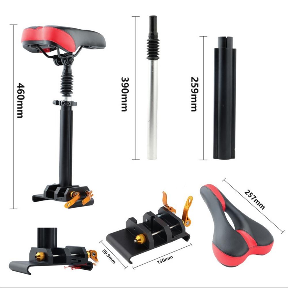 Adjustable Scooter Seat Electric Scooter Foldable Saddle