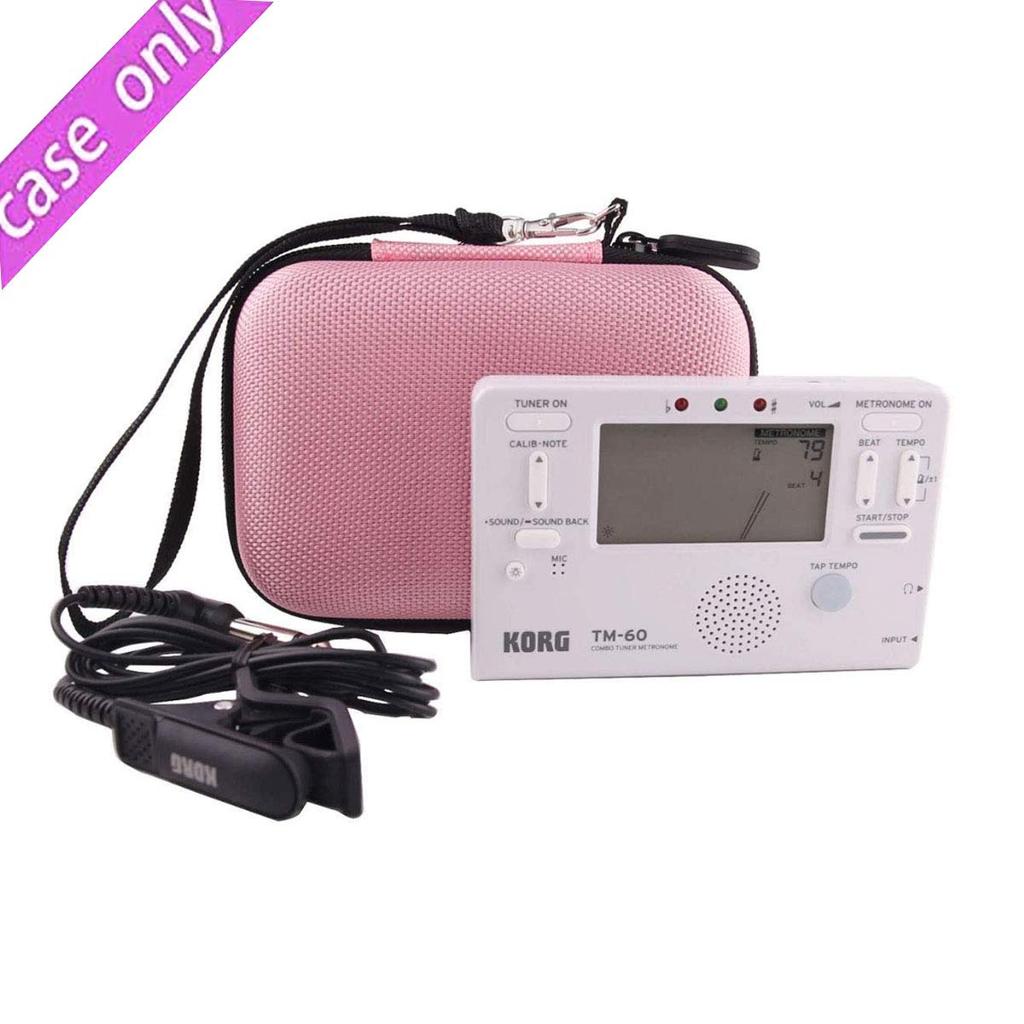 Storage Case for Yamaha TDM-700GKORG TM-60TM-50 TunerMetronome - WERJIA (Pink)