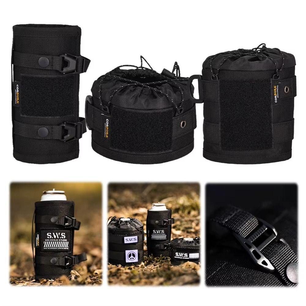 Cassette Gas Tank Storage Bag Anti-Fall Gas Cylinder Sleeve  for Outdoor Camping