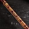 Rosewood Mini Golden Cudgel: Wooden Carved Wushu Stick Ornament