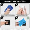 Stainless Steel Sink Sponge Holder Self-Adhesive Kitchen Sponges Storage Drain Racks Wall Hooks Dishcloth Rag Organizer Holders