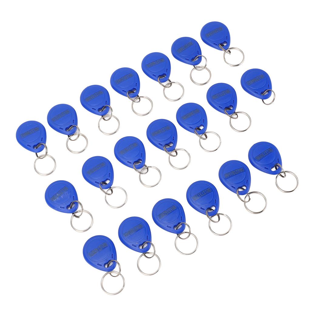 20PCS Writable Key Fob 13.56MHz Token Key Tags Keyfobs for Access Control System Elevator