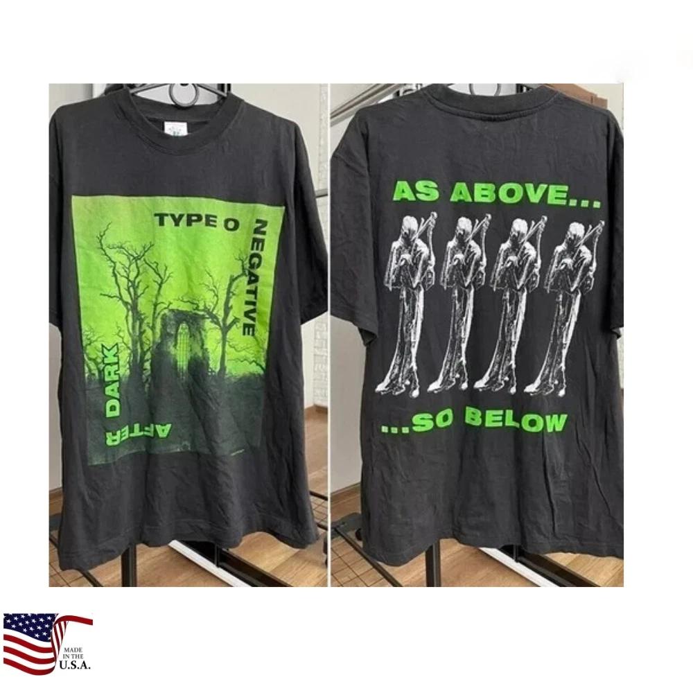 

1998 Type O Negative After Dark 2 Side Band Unisex Tshirt XL