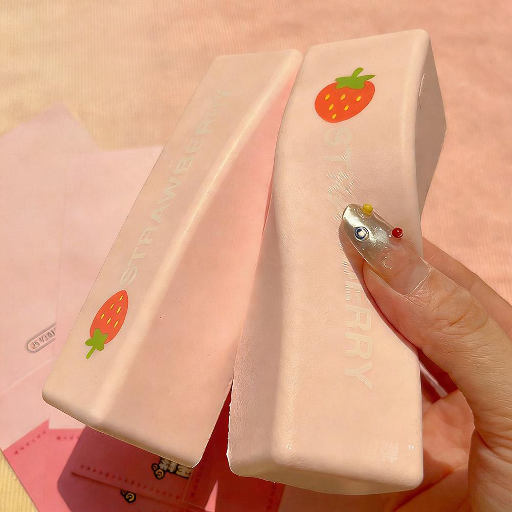 Strawberry Stick Slow Rising Squishy Toy Stress Relief Home Decor Party Favors, Squishies Sensory Gift For Adults And Kids