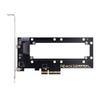 Convertor gazdă xiwai 4X EDSFF NVMe Riglă 1U Grosime Adaptor purtător SSD scurt PCI-E4.0 GEN-Z E1.S 5.9mm 8.0mm
