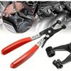 Anti-Rust Treatment Bendable Hose Clamp Tool Pipe Clamp Tool  Home DIY Vehicle maintenance