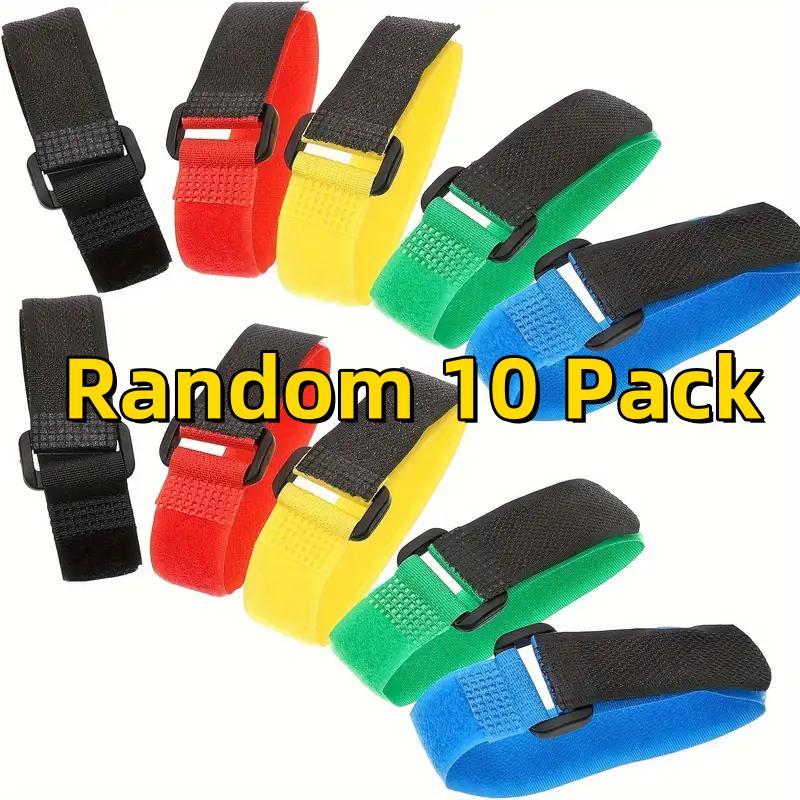 

10 Pcs Fishing Rod Tie Straps – Adjustable Pole Fixing Bands, Wrap Wraps for Rod Holders, Essential Outdoor Fishing Accessories