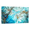2x GLASS PROTECTIVE PLATE FOR STOVE 40x52 FASHIONABLE
