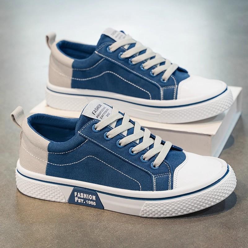 Canvas new autumn breathable thin low-top casual board shoes platform sports trendy shoes