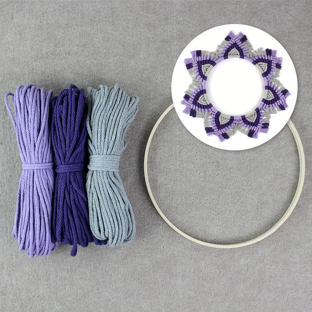 

Outdoor Suncatcher Colorful Diy Hanging Ring Mandala Ring Braided Suncatcher Hanging For Home Decor Living Room Garden Decor