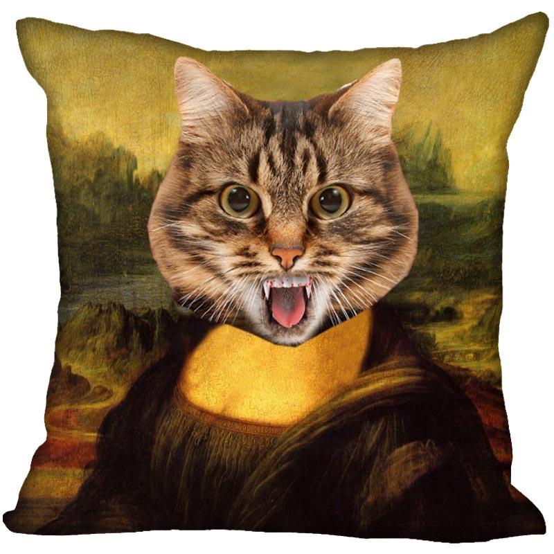 Cat Animal Cushion Covers for Kids, Decorative Pillow for Children's Room, Living Room Chairs, Sofa, Home Decoration