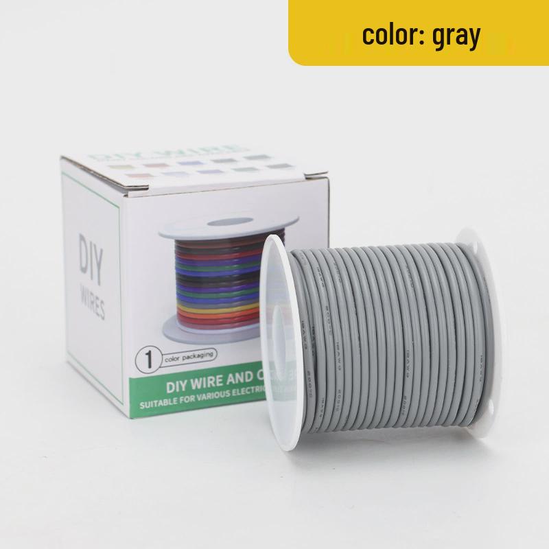 High-Temperature Resistant Silicone Wire for Lithium Battery Connections (14-30 AWG)