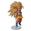 20cm Anime Dragon Ball Z Doll Super V3 Wukong Action Doll Handmade Anime Character Dbz Pvc Series Model Toy Gift