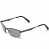 Bercute Gunmetal X Smoke Fashionable Fashion Eyewear for Men and Perfect for and Mountain UV Colored and Sunglasses, Eyewear, Women, Round, Square,