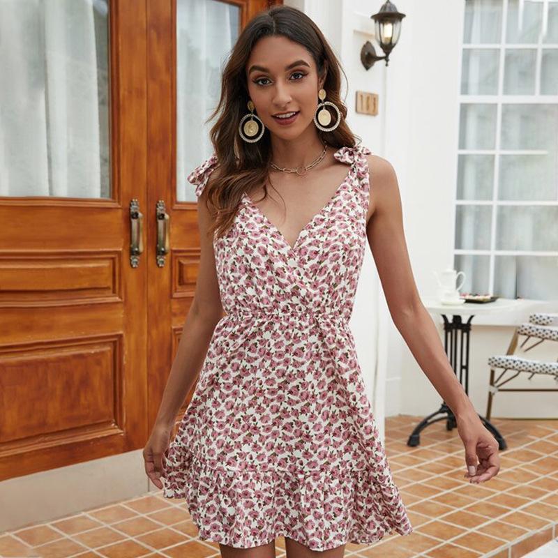floral sundress short