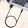 60cm Smart Watch Charging Cable Smart Watch Charger Fast Magnetic Charging Cable Cord Portable Compatible with HW 12 16