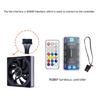 PC Computer Chassis Cooling Fan Low Noise Energy ARGB 5V 3Pin For PC Gaming Console Cooling Fan Heat Dissipation