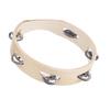 8inch Kids Wooden Headless Tambourine Bell Metal Single Row Musical Instrument