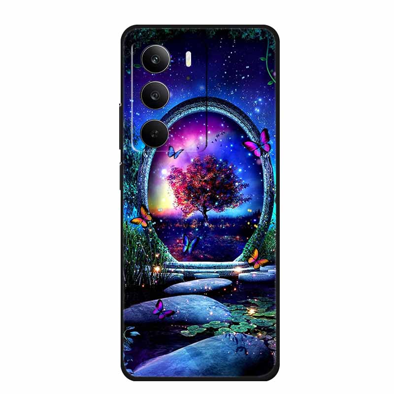 For Realme C75 4G Phone Case C 75 Coque Black Silicone Soft Back Cover For Realme C75 5G Case RealmeC75 Funda Shell Shockproof