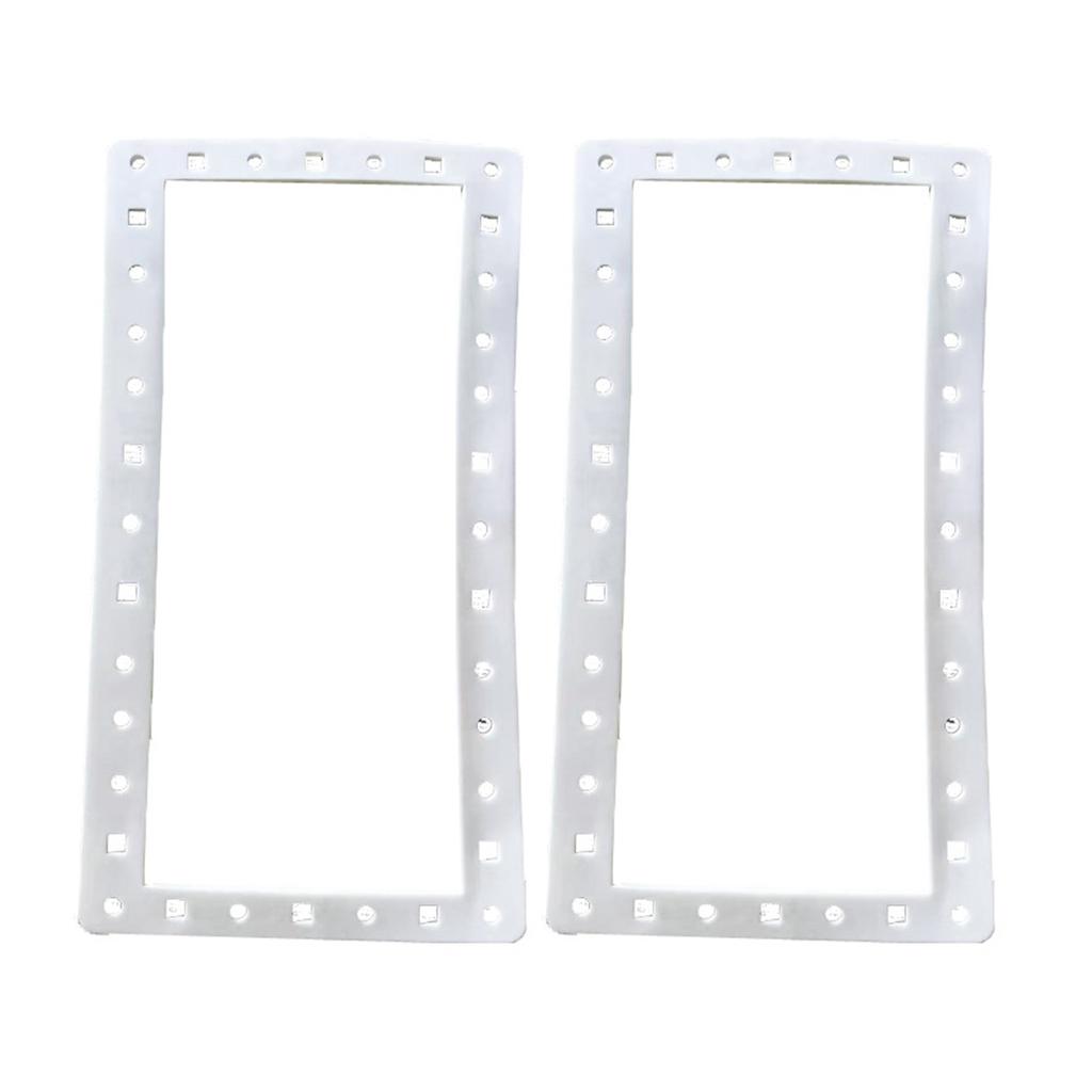 2Pcs Wide Mouth Swimming Pool Skimmer Seal Replacement for SPX1091GW SP1091LX Wide Mouth Silicone Seal Above Ground Pool