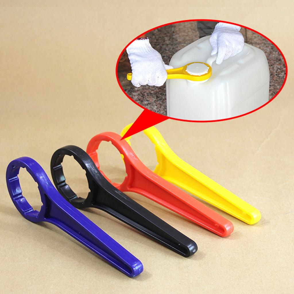 Lid Opener Tool Lightweight Plastic Construction Safe Not Slip Grip Container Lid Twist Opener For Household Barrels