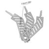 3Pcs/Set Multifunctiona Comb Lock Picks Portable Lock Padlock Set  Firefighter Multitool