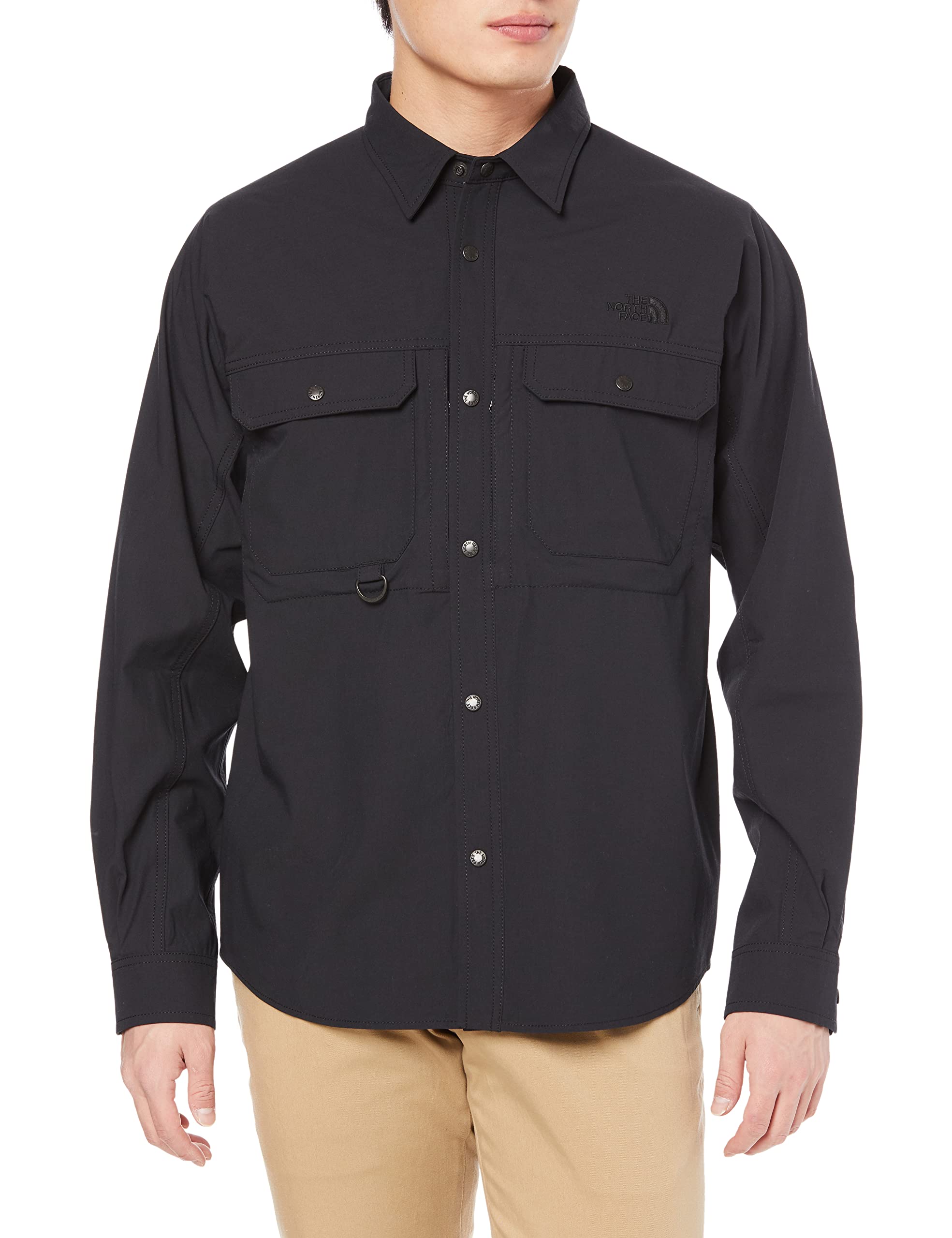 

The North Face Firefly Canopy Flame UV для и Размер L Рубашка, Мужская, Огнестойкая, Защита, Костры, На открытом воздухе, Кемпинг, Черная, чёрный