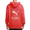 Puma Printed Sports Pullover Hoodie Men hoodies Red 531299-23
