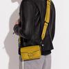 Coach Tabby 18 Flap Closure Shoulder Bag With External Open Pocket Women Shoulder Bag Tan CC103-FLX