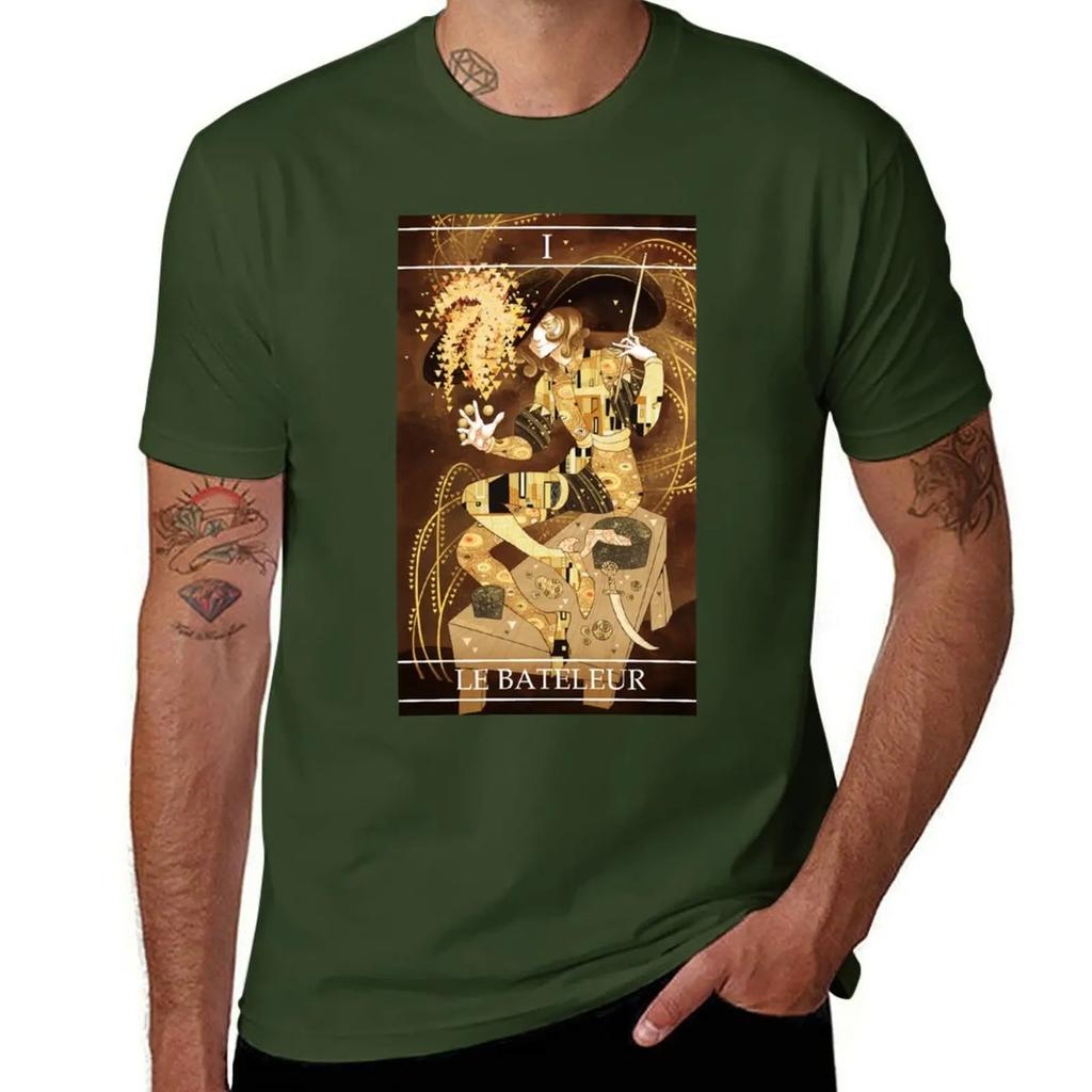 Tarot card 1 TShirt Aesthetic clothing baggy shirts tees mens t shirt