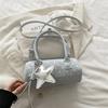Japanese And Korean Polka Dot Handbags For Women, Cute, Foreign Style, Versatile Pillow Bag, Girly Style, Fashionable Shoulder Crossbody Bag