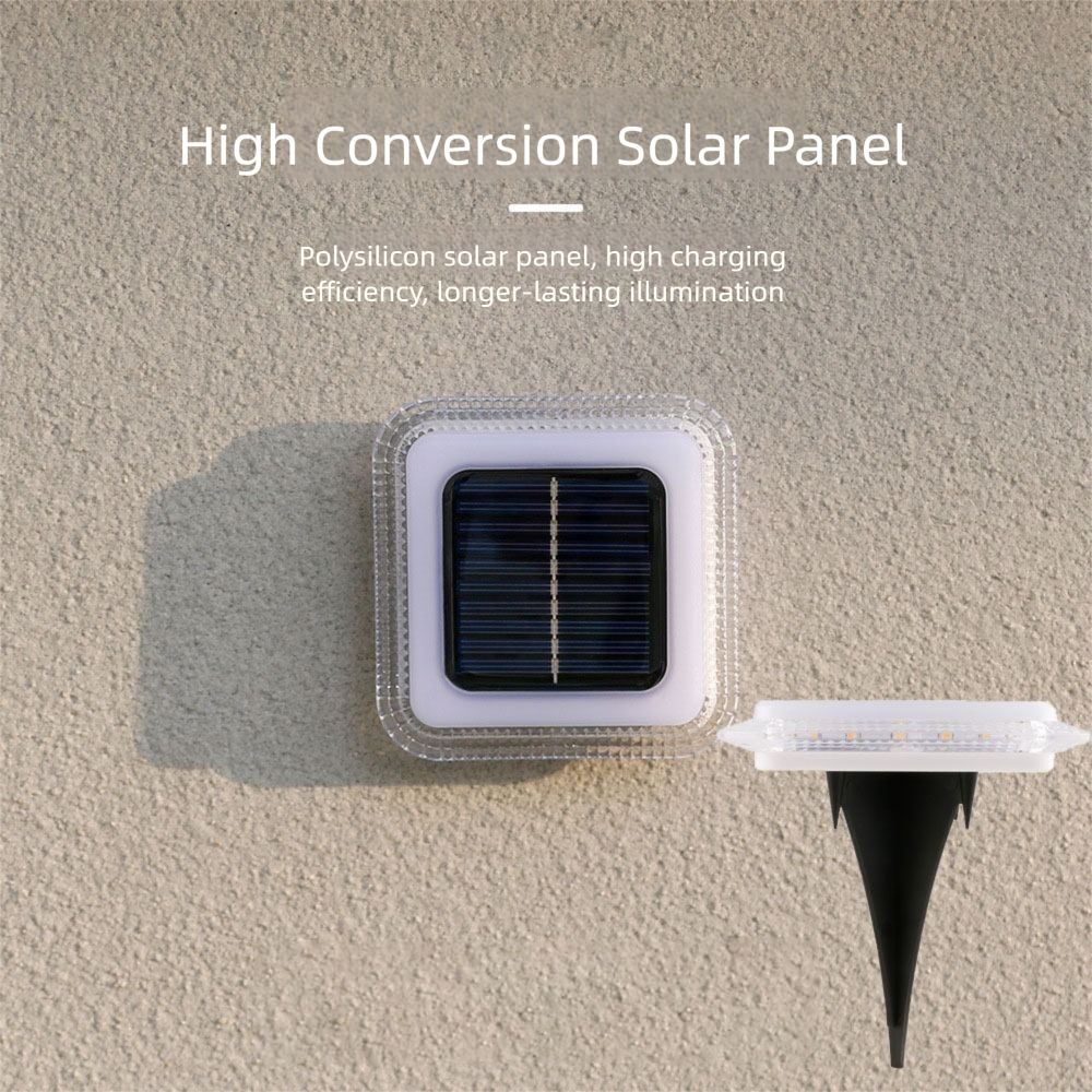360° LED Solar Ground Lights Sensor LED Floor Lights Stable Solar Outdoor Lights Driveway