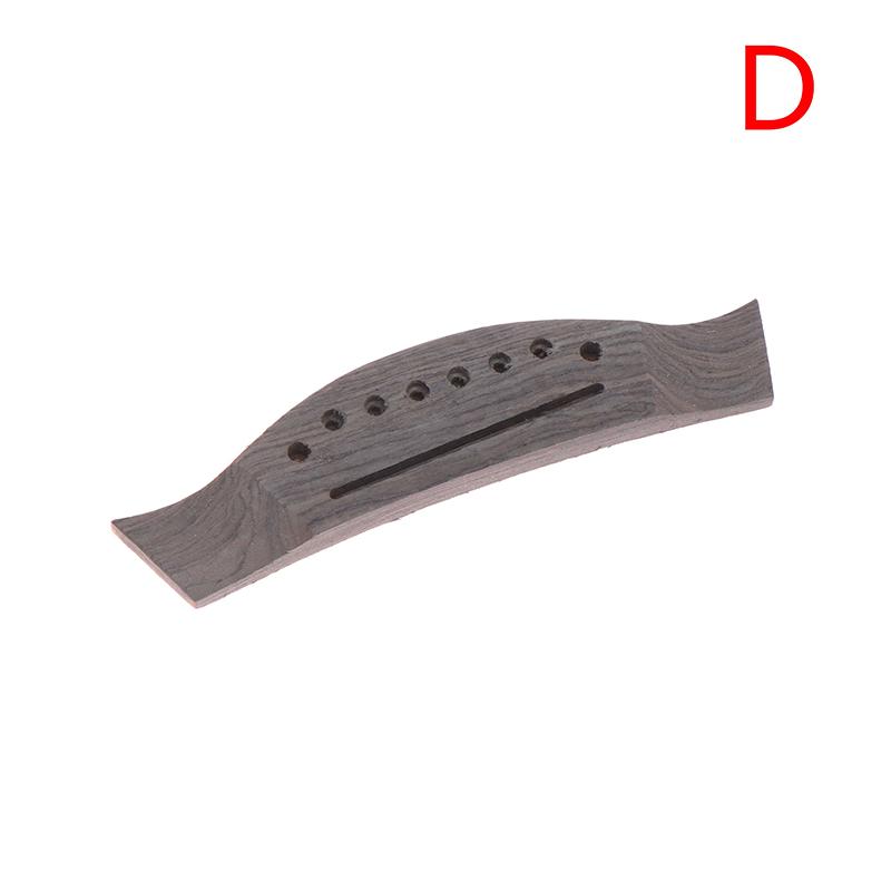 1 stk Folkgitar Sadel Bro Palisander Gitarbro Nedre Strengputer Bro Akustisk Gitar Qin Ma Qin Qiao Folkgitar