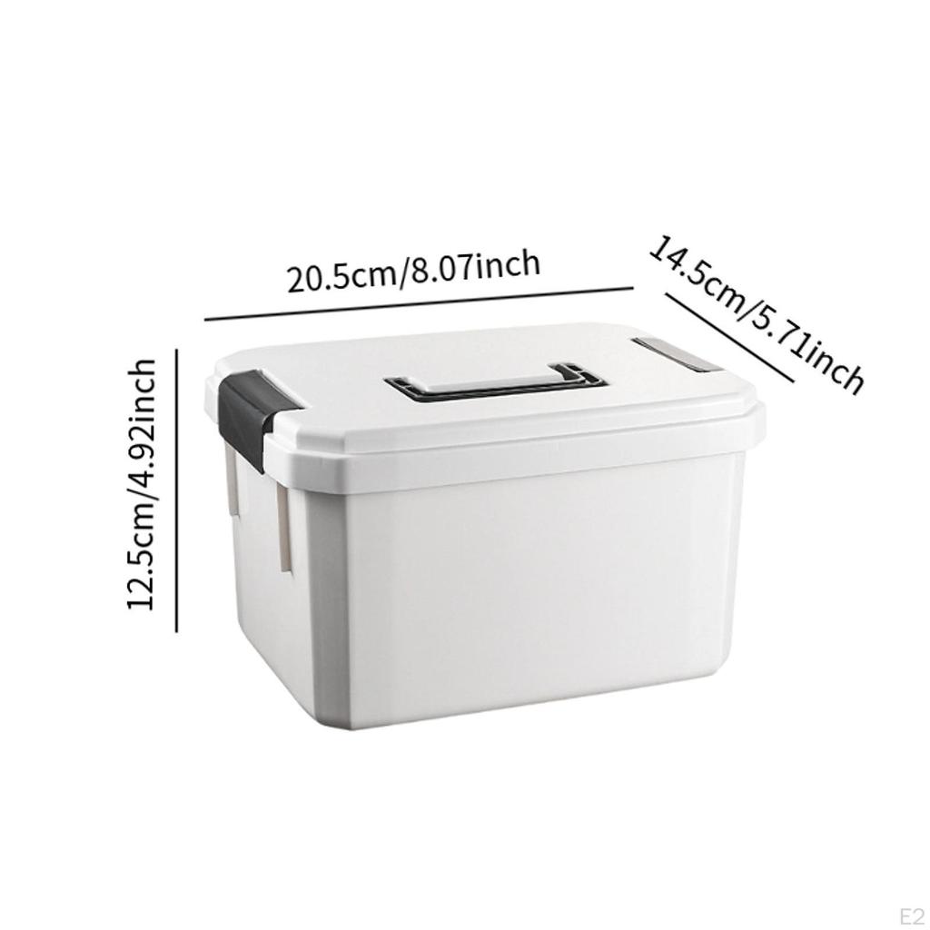 Compact Medical Organizer for First Aid and Office Supplies