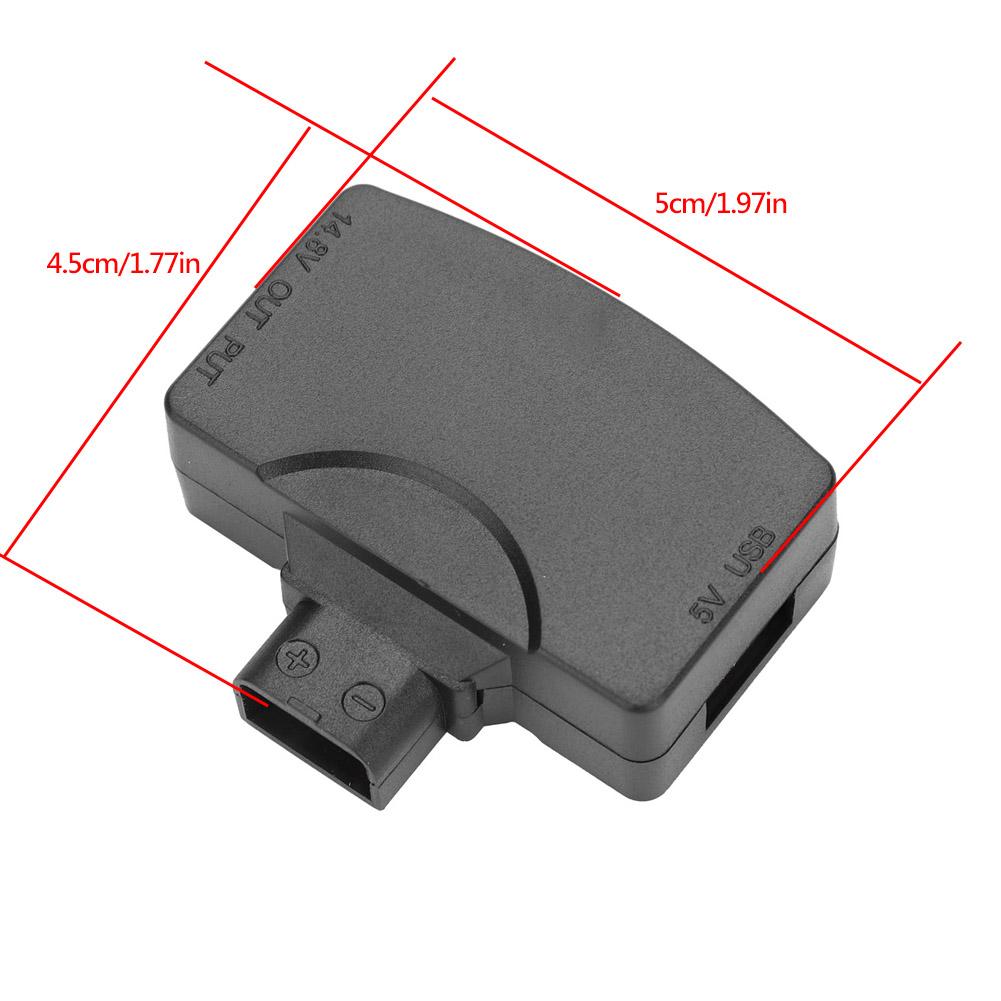D Tap To 5V USB Adapter Connector for V Mount Camcorder Camera Battery for BMCC