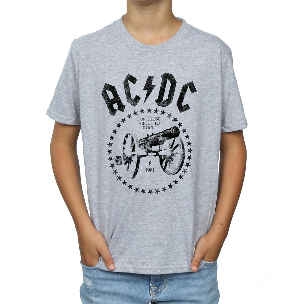 AC/DC Boys We Salute You Cannon T-Shirt