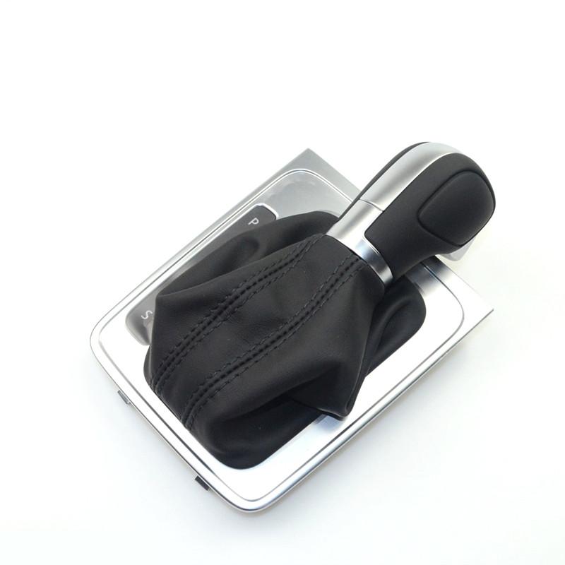 For VW 2013-2018 CC Magotan b7 Shift Lever Dust Jacket Automatic Gear Handball Original Leather Automobiles Parts