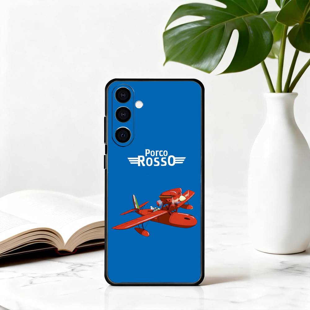 P-Porco R-Rosso-PR-es Phone Case For Samsung Galaxy A73,A72,A71,A70,A53,A52,A51,Others Soft Black Cover