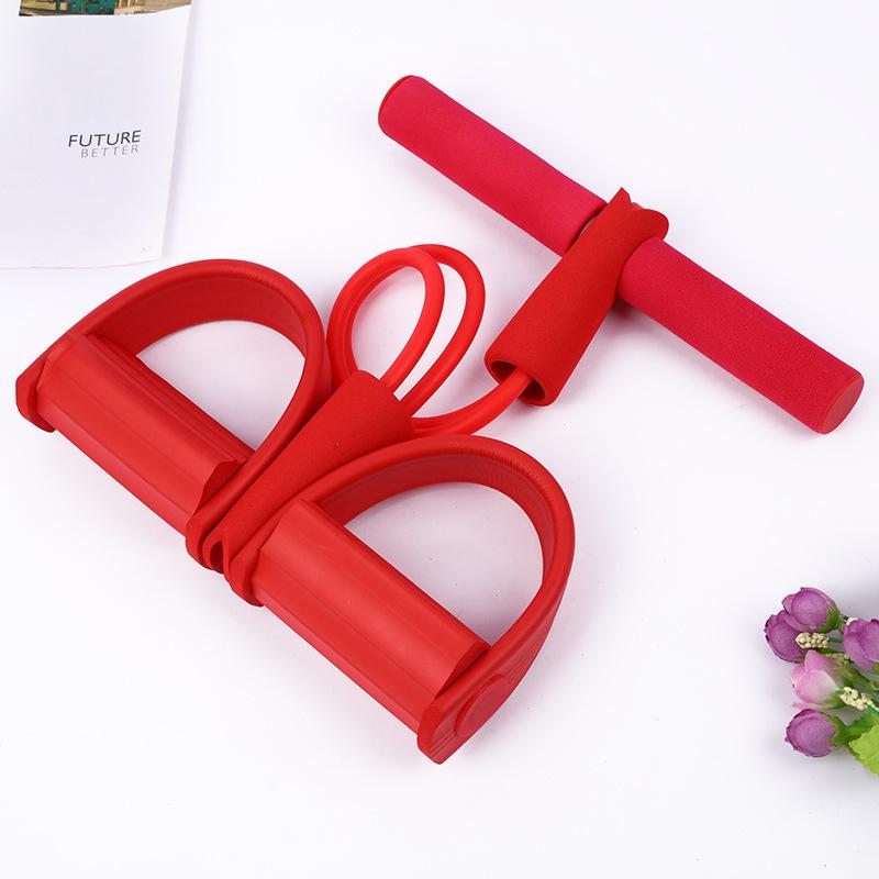 4 Resistanc Elastic Pull Ropes Exerciser Rower Belly Resistance Band Home Gym Sport Training Elastic Bands For Fitness Equipment