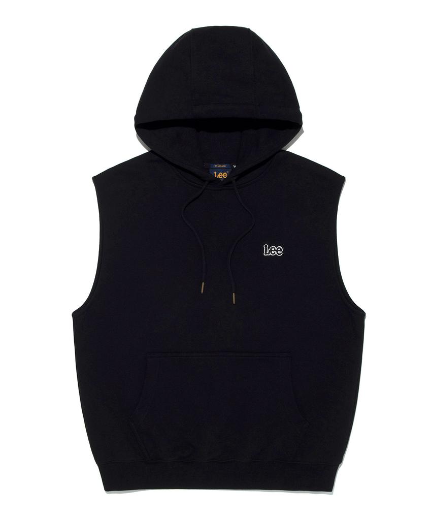 Small Twitch Logo Hooded Vest Black