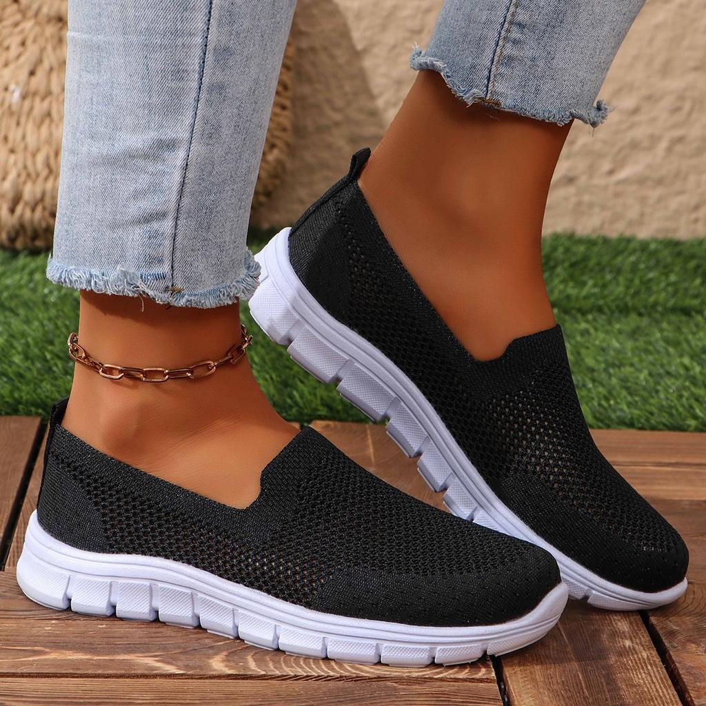Fashion Women Sneakers 2025New Spring Summer Casual Single Shoes Old Beijing Cloth Shoes Soft Sole Flat Designer Shoes Zapatos De Mujer
