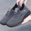 Large Size Men's Shoes Spring and Autumn New Shallow Mouth Lightweight Single Shoes Soft Sole Comfortable Mesh Shoes Outdoor Casual Sports Shoes
