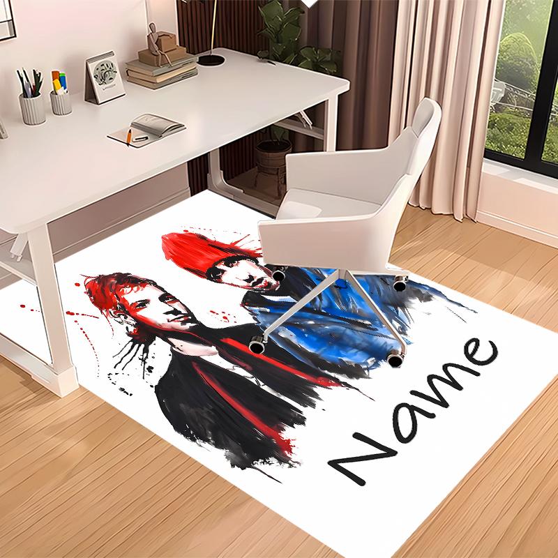 Custom personalization Twenty One Pilots Print Area Rug - Soft, Washable Non-Slip Indoor Mat,Living Room,Home&Office Decorative Rug