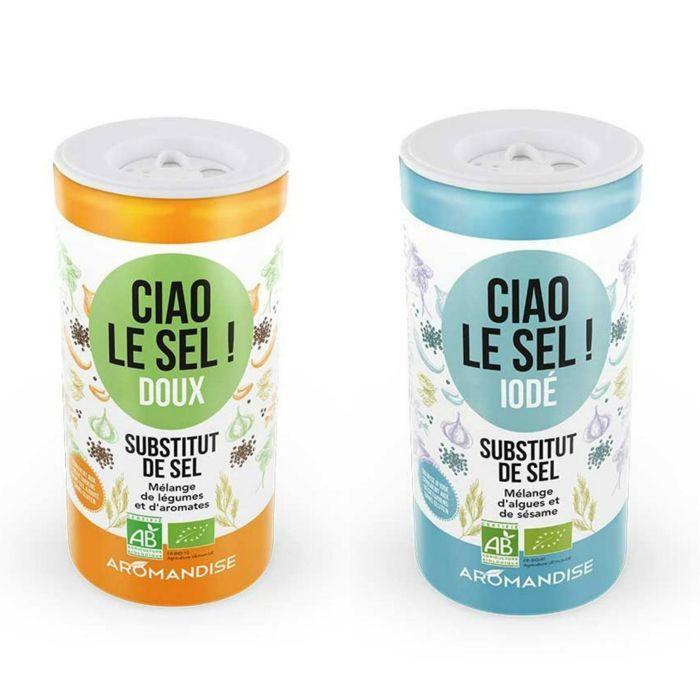 Salt Substitute Duo : Sweet and Iodized
