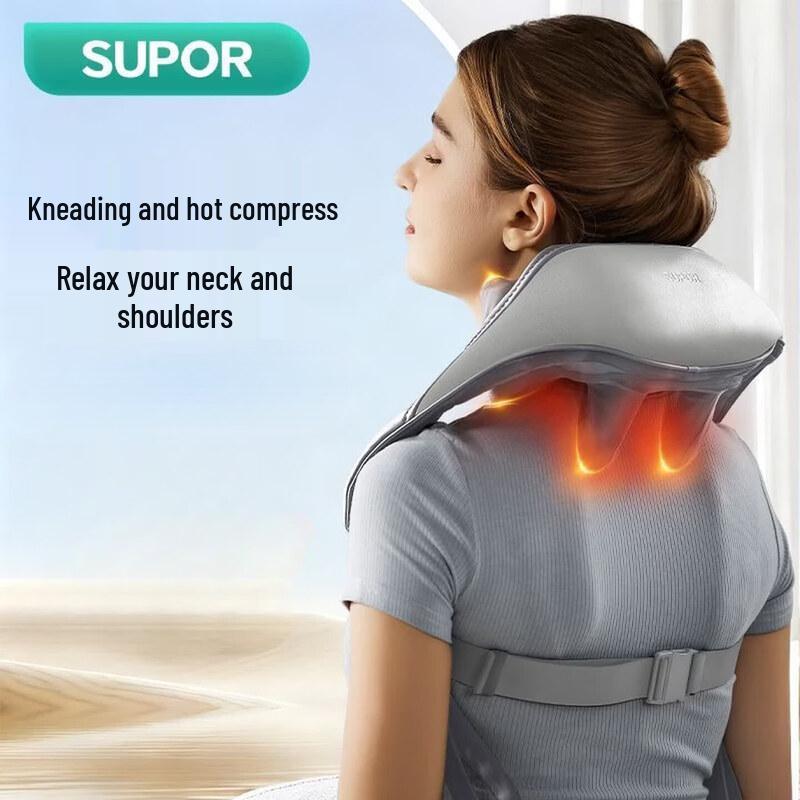 SUPOR Neck and Shoulder Massager CN Plug (adapter Included)