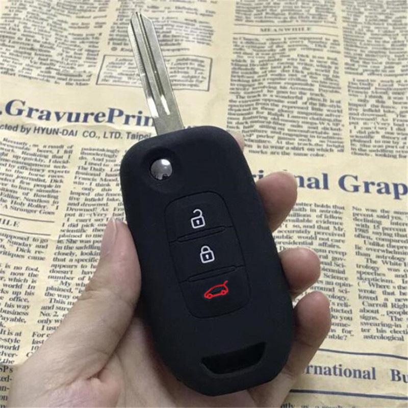Silicone Car accessories Key Cover Case For DACIA Logan Sandero STEPWAY Dokker Duster Lodgy Modus