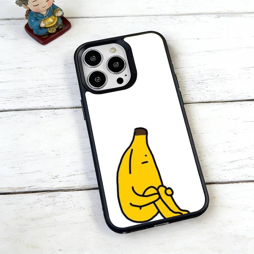 Banana Man Cute Phone Case For iPhone17,16,15,14,13,12,11 Plus,Pro Magnetic with Magsafe Wireless Charging